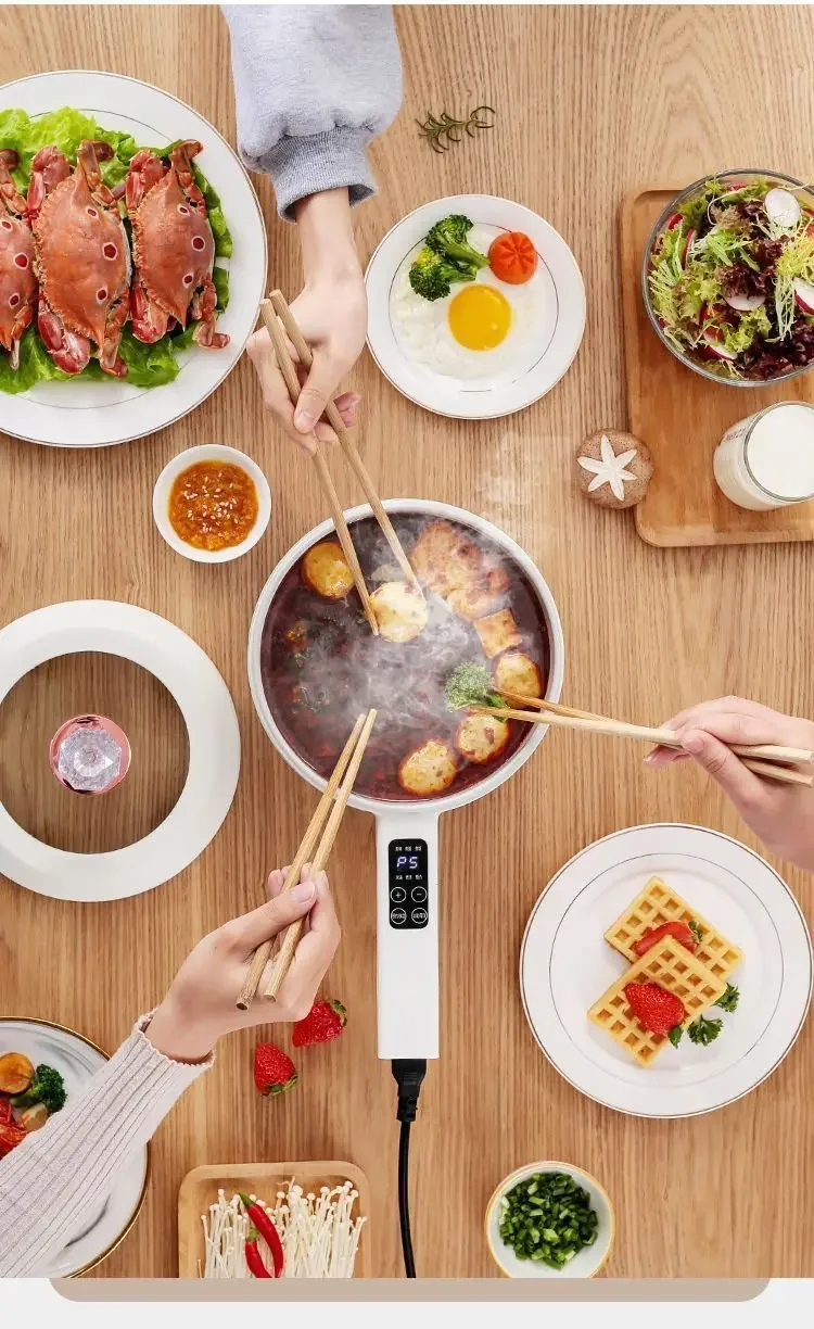 220V German Large Capacity Electric Pot Automatic Ceramic Coating Multi Cooker for Noodles Rice CAA