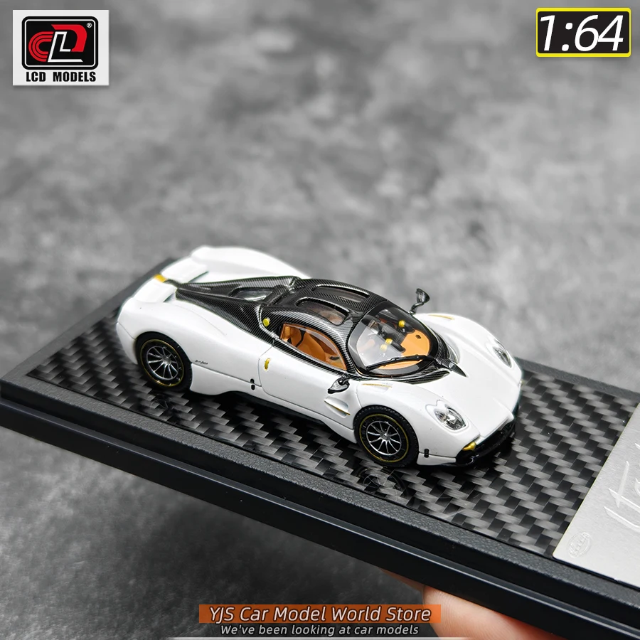 LCD CLD diecast نموذج 1:64 Utopia سيارة رياضية المواد المعدنية نموذج سيارة مجموعة زخرفة ثابتة