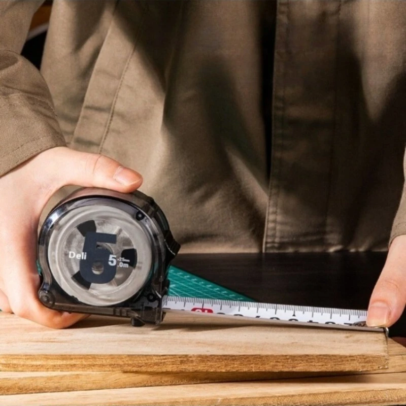 ديلي 5 متر شريط القياس الصلب أشرطة القياس مكافحة قطرة موقع البناء متر قياس حاكم المحمولة أداة قياس يدوية