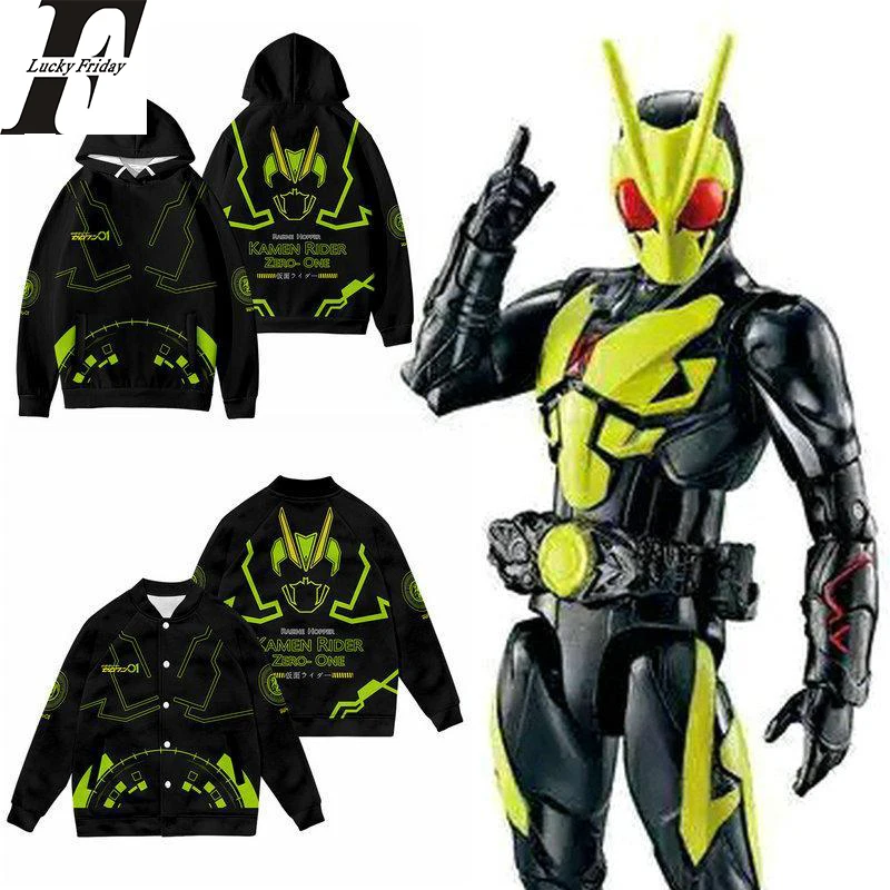 

Harajuku Kamen Rider Zero-One 3d Print Japan Anime Hoodies Sweatshirts Men Women Hooded Tops Long Sleeve Popular Hoodie Pullover