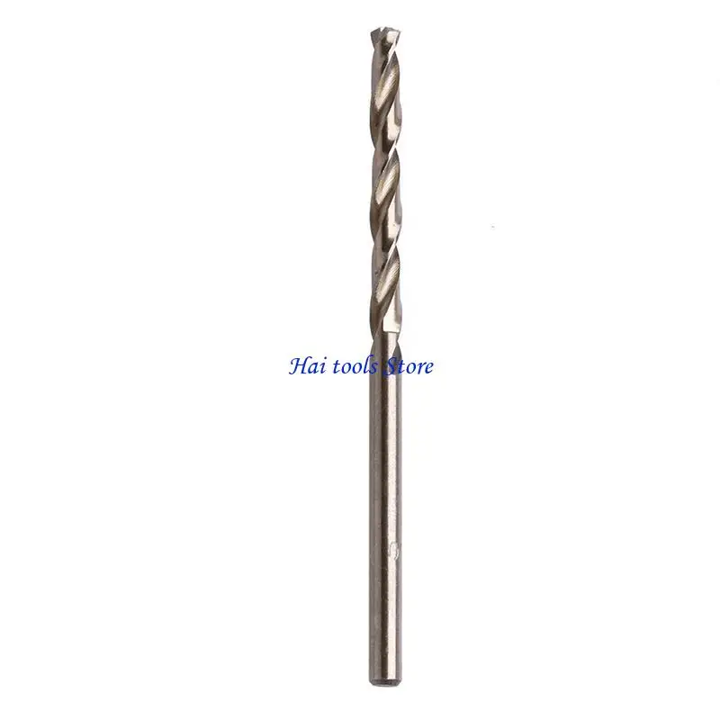 

X37E Durable Cast Iron Hard Plastic HSS Twist Drill Bits 10x 3mm Round Shank Coated Surface For Drilling woodworking