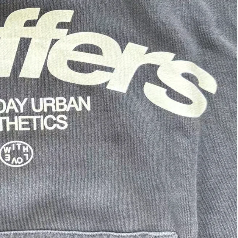 Mode femmes Style de rue pull ample hauts survêtement hommes sweat à capuche décontracté automne hiver qualité coton Long sweat