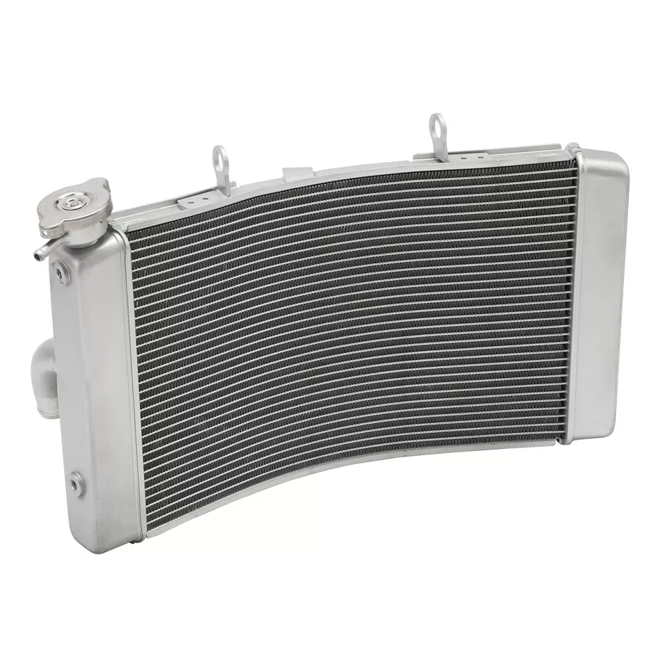 Silver Radiator Cooler Engine Cooling Fits For Kawasaki Ninja ZX-10R ZX-10RR 2021 2022 2023 2024 Motorcycle Accessories