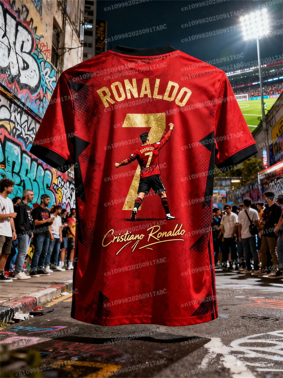 جديد الصيف الرجال كرة القدم جيرسي المطبوعة رونالدو جيرسي بنين بنات تدريب طفل الرياضة تنفس المرأة قمصان قصيرة الأكمام تي شيرت