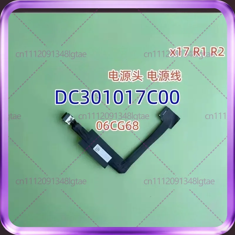 1-3pcs New For Alienware X17 R1 X17 R2 Power Interface, Charging Port DC301017C00