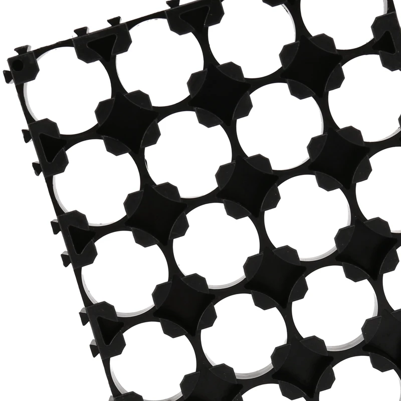 20 قطعة 18650 بطارية 4X5 خلية فاصل يشع قذيفة حامل بلاستيك قوس 18.4 مللي متر