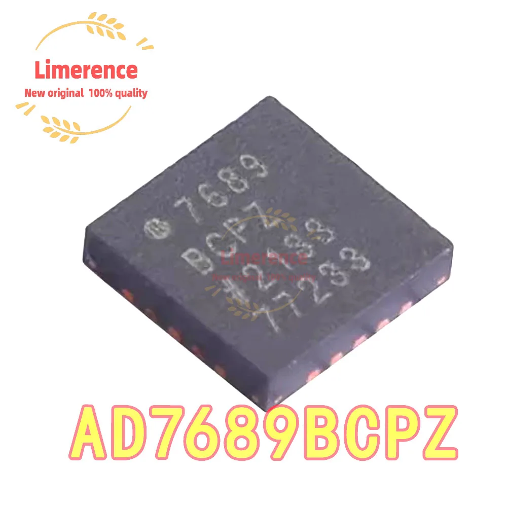 

(5-10piece)100% New AD7689BCPZ AD7689BCPZ AD7689BCP 7689BCPZ AD7689 QFN-20 Chipset