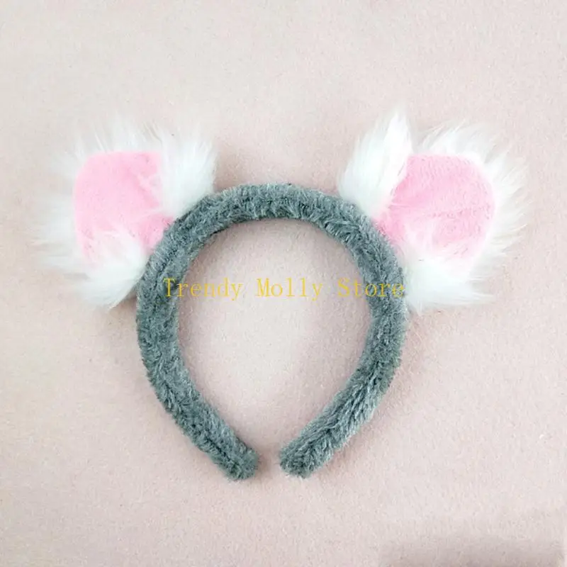 N5KB Animal Bandband Tête Ornement décoratif Artisanat Accessoire maison pour Kid Girl Boys Birthday Gift Supplies