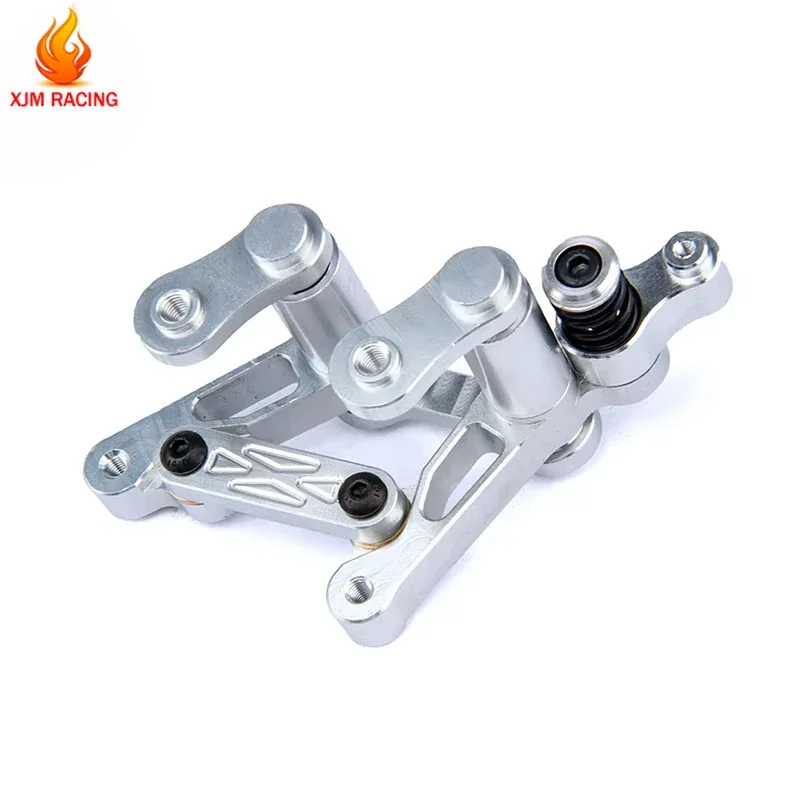 1/5 HPI Rofun Rovan Kingmotor Baja 5B 5T 5SC 버기 가스 Rc 자동차 부품 용 합금 스티어링 와이퍼 암 세트