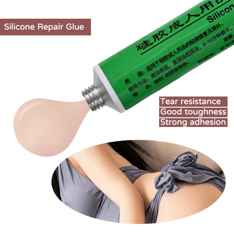 

Silicone Doll Glue Flesh Color Silicone Supplies Silicone Toys Can Be Filled Can Bond Cracks Soft After Drying