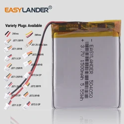 3.7V 504050 1500mah Rechargeable Lithium Li-ion Polymer Battery Replace for exchange navigator prology  484251