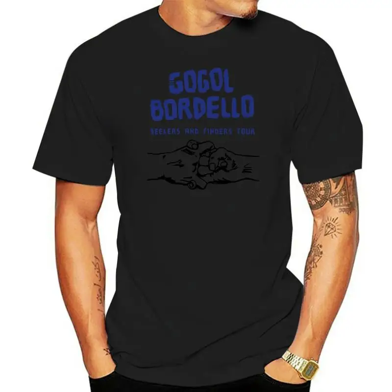 Gogol Bordello Seekers And Finders Men'S White T-Shirt Size S M L Xl 2Xl 3Xl Summer Tee Shirt