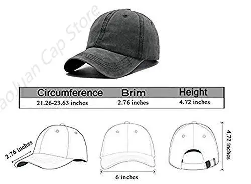 Cool Horse Heartbeat Baseball Cap Vintage Adjustable Washed Hats Twill Plain Cowboy Hats Denim Dad Hat for Men Women