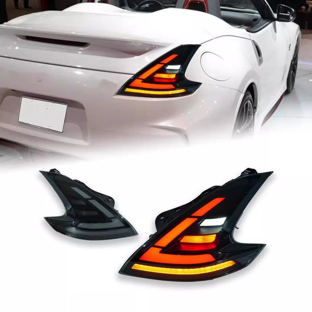 

LED Tail Light Assembly for Nissan 370Z 08-19 modified Turn signal Car Driving Brake Reversing Lamp