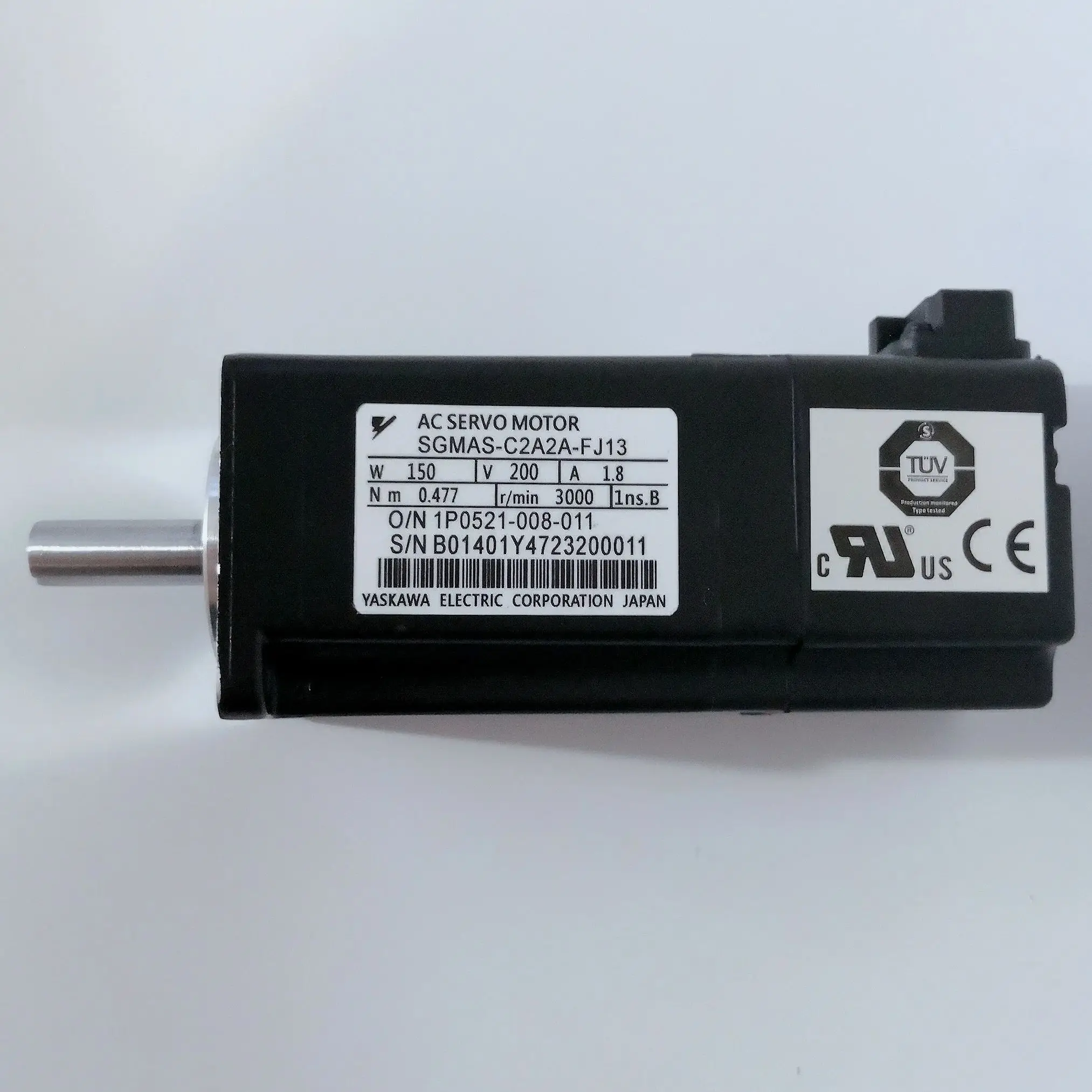 

SGMAS-C2A2A-FJ13 Brand new Servo motor，In Stock，Fast shipping，SGMAS C2A2A FJ13
