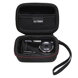 LTGEM EVA Hard Case for Kodak PIXPRO Friendly Zoom FZ43 16 MP Digital Camera - Travel Protective Carrying Storage Bag