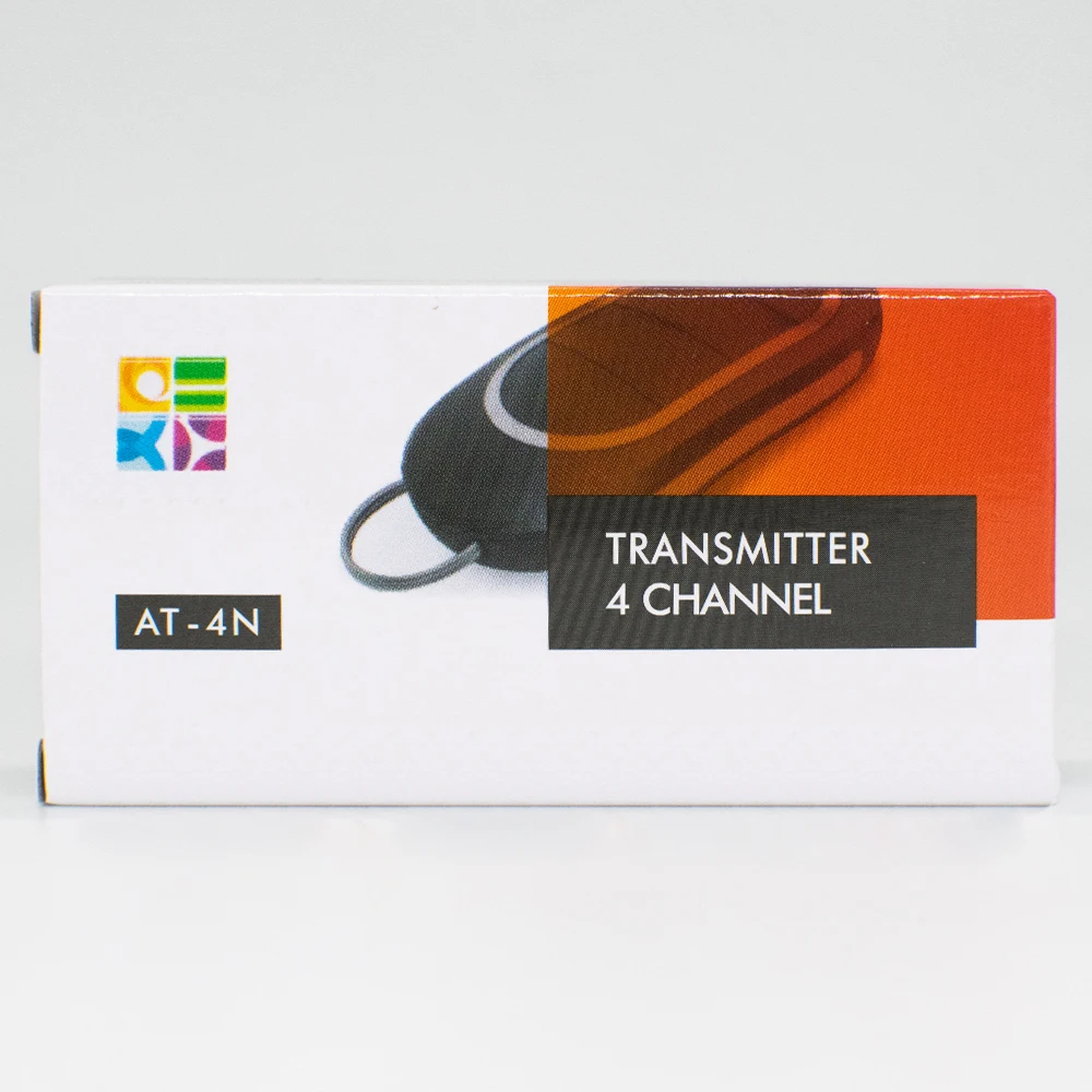 2pcs Keychain Barrier Alutech AT-4N 868MHz Remote Control for Garage Gate Door