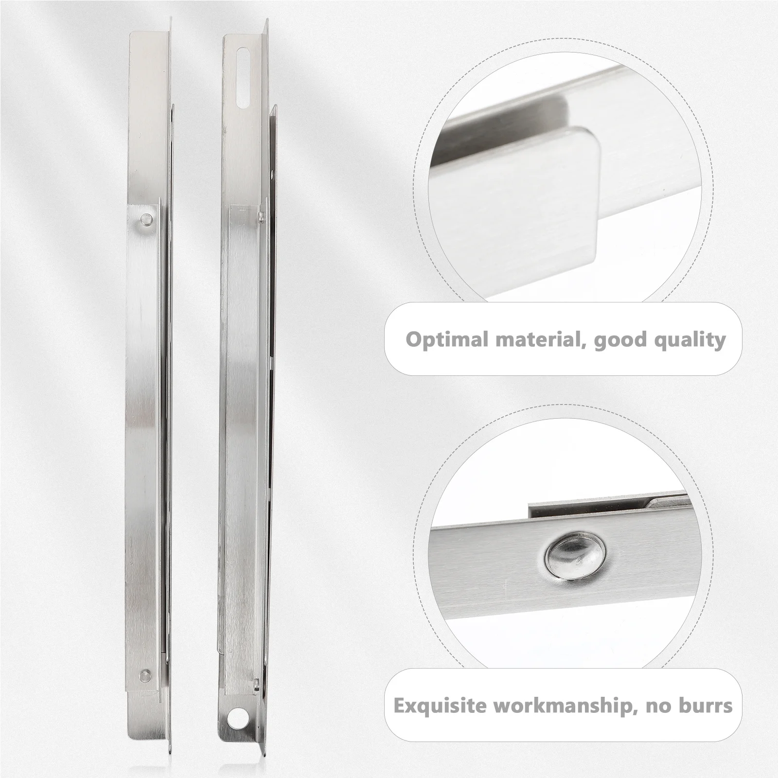 

2Pcs Folding Air Conditioner Support Bracket Stainless Steel Triangle Rack Reinforced Rivets Anti-Drop Window Mount