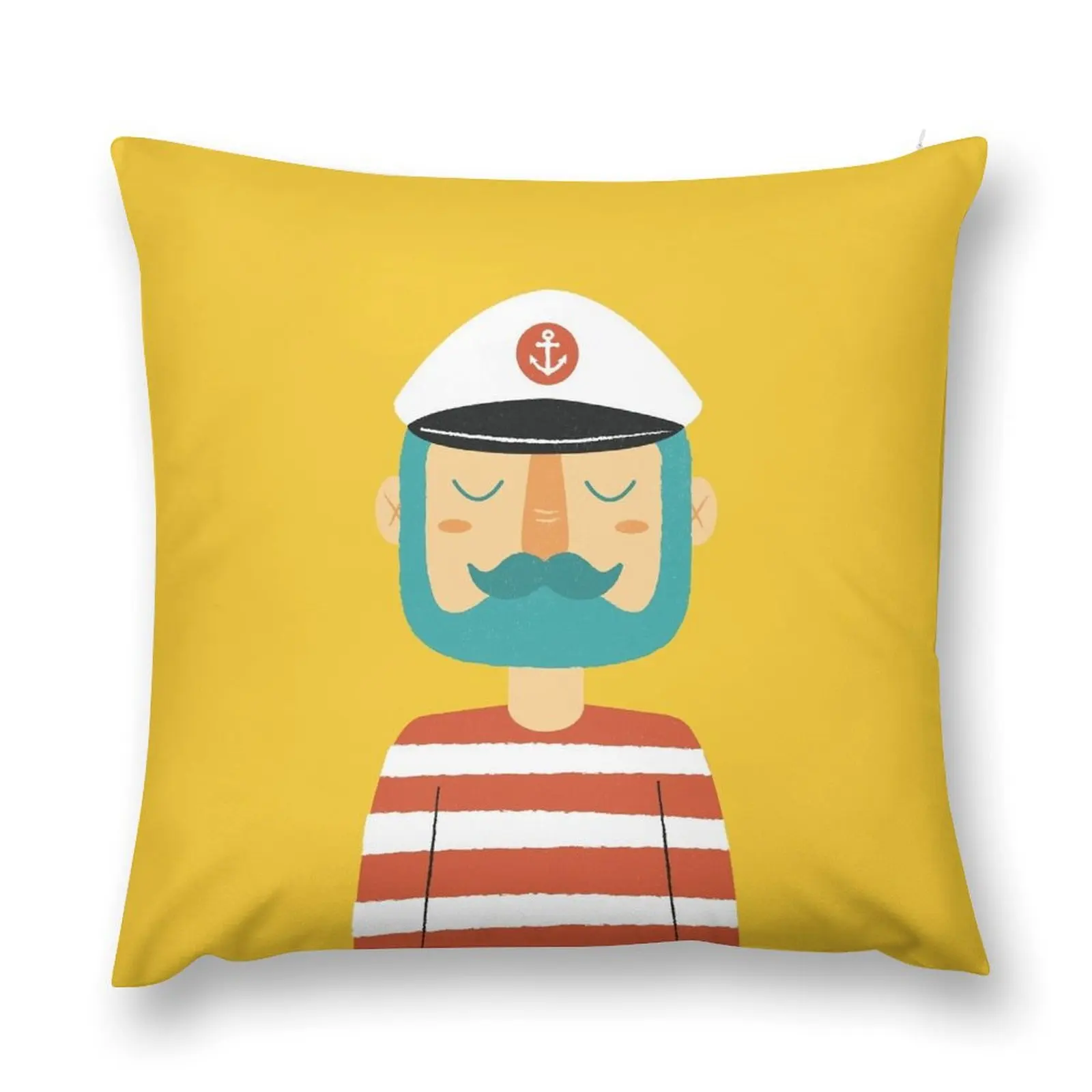 

Ahoy Sailor Throw Pillow Ornamental Pillow Throw Pillow Covers