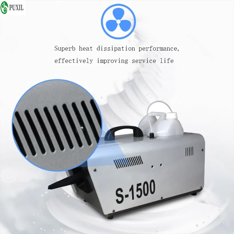 عيد الميلاد الزفاف مأدبة المرحلة آلة ندفة الثلج اللاسلكية التحكم عن بعد مقلد آلة ندفة الثلج الاصطناعية 1500 واط/800 واط