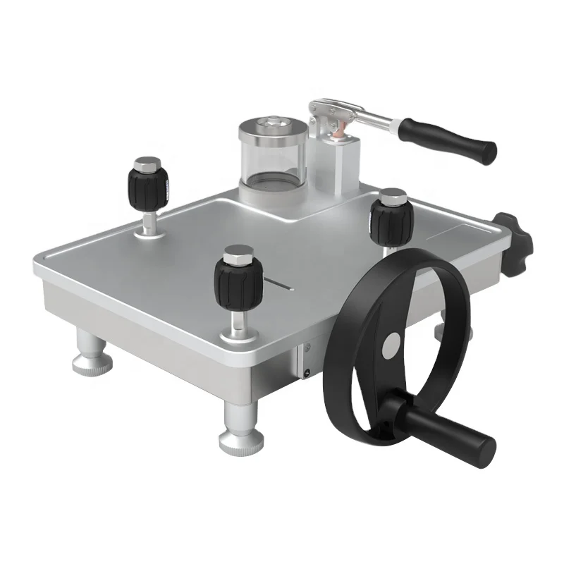 Desktop Manual Hydraulic Oil Pump Pressurized Pump Pressure Calibrator Hydraulic Pump