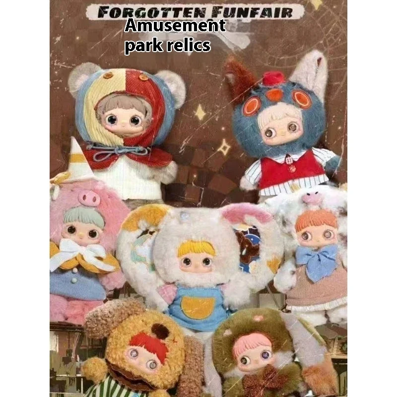 

New Genuine Maymei Forgetten Funfair 400% Blind Box Vinyl Plush Toy Figurine Ornament Mystery Box Collection For Girls' Gift