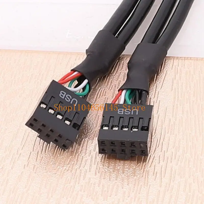 

5asd USB 9Pin to 9Pin Female Cable Shielding Line Enhances Stability and Speed