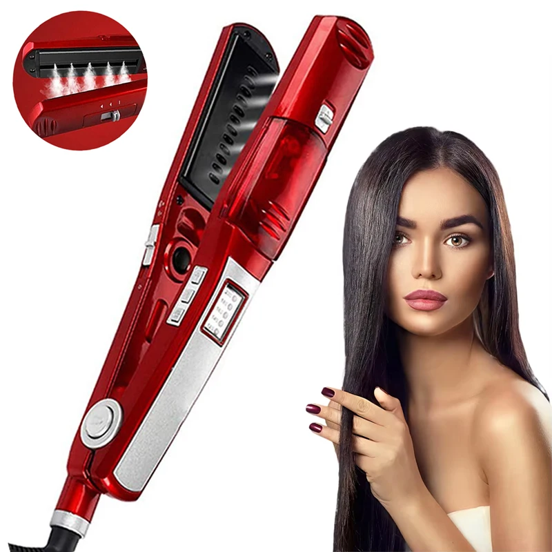 

Горячая распродажа: портативный увлажняющий утюжок для волос 2-в-1 (для влажных и сухих волос), профессиональный выпрямитель и плойка