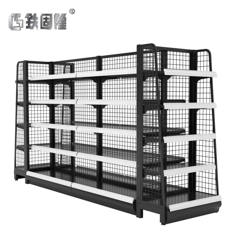 (customized)New design longer service life strong bearing capacity middle backplane store display shelf