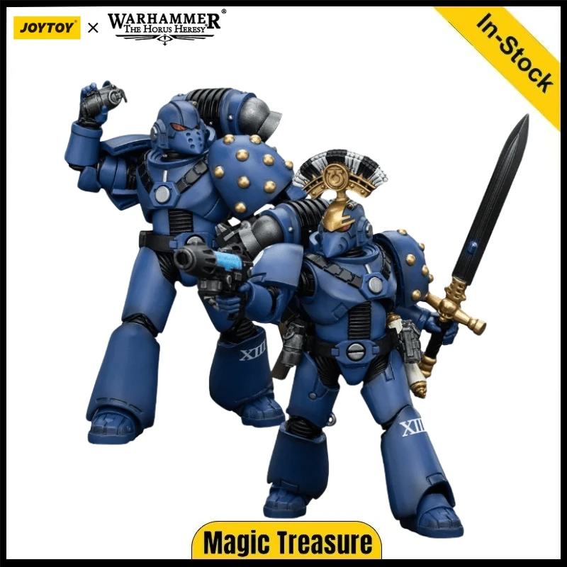 

【In Stock】JOYTOY Warhammer 40K Ultramarines MK VI Tactical Squad Model Toy Gift Collection Ornaments 1/18 Action Figure
