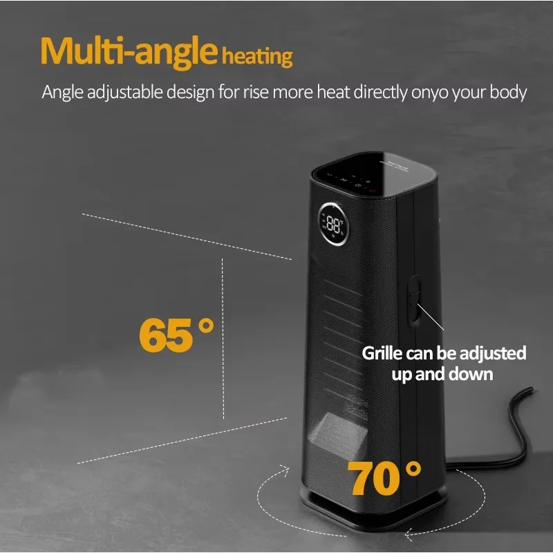 1500 واط 2000 واط Infrarotheizung Elektrische Heizung السيراميك الأشعة تحت الحمراء البعيدة الجدول سخانات الفضاء الكهربائية للاستخدام الداخلي #4