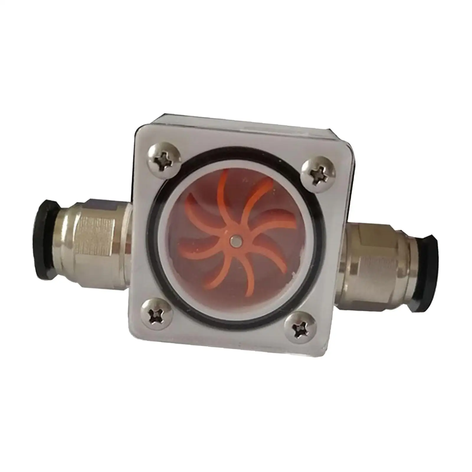 Water Flow Indicator Efficiency Water Flow Meter Gauge for PC Replacements