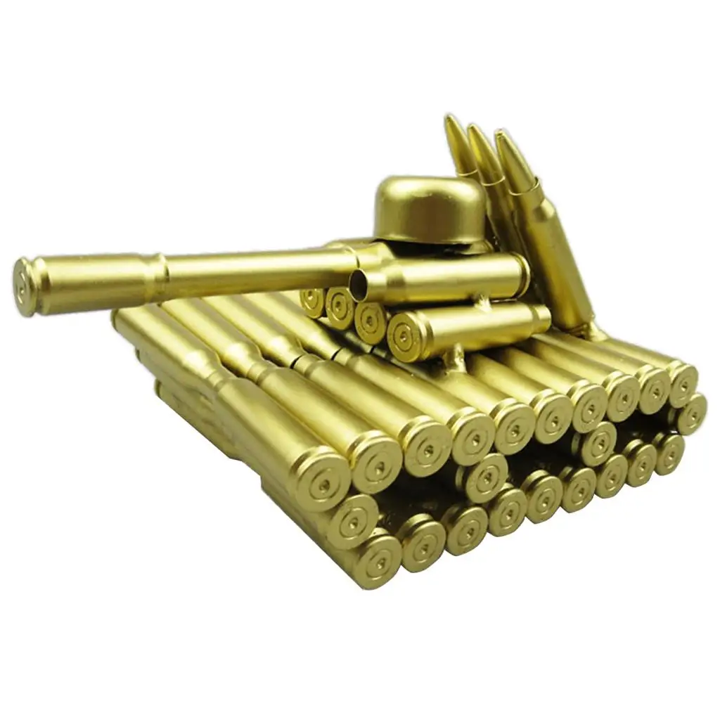 ปลอกเชลล์กองทัพถังงานศิลปะตกแต่งโลหะหัตถกรรมตกแต่งบ้านของขวัญ