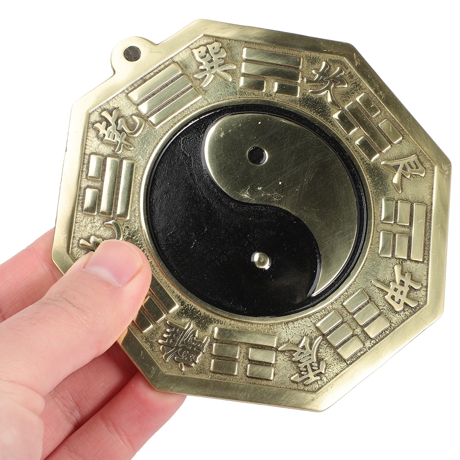 

Eight Diagrams Mirror Pure Copper Bagua Mirror Home Decor Temple Decor Ward Off Bad Luck Blessing Friend Gift Design