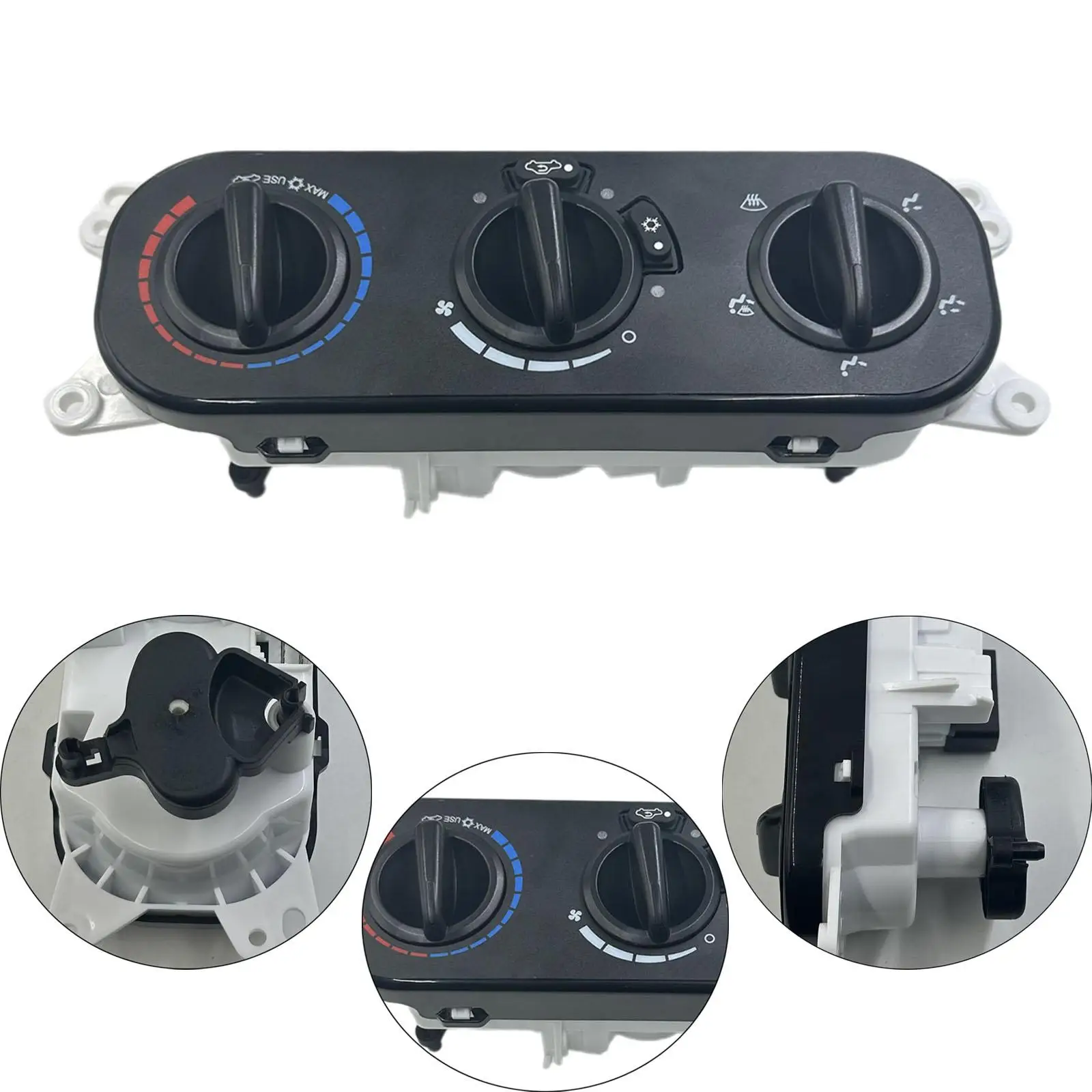 55111841AE Control Panel Heater Selector Switch Replaces Heater A/C Climate Temperature Control for Jeep Wrangler 2007-2010