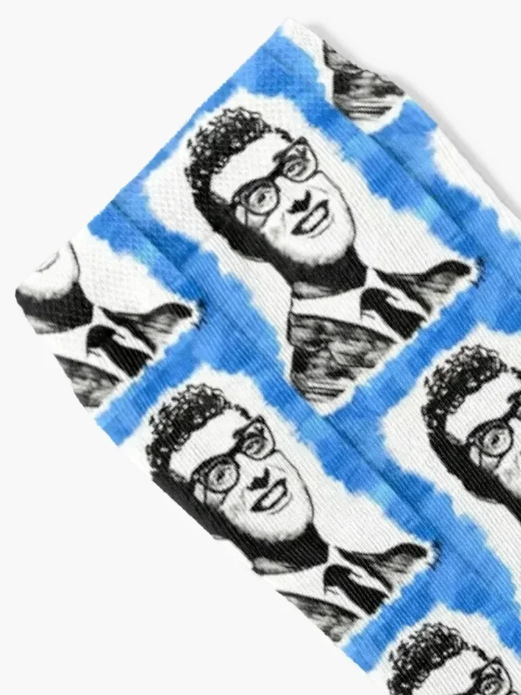 Buddy Holly Socken Hiphop Rugby Strümpfe Luxe Socken für Männer Frauen