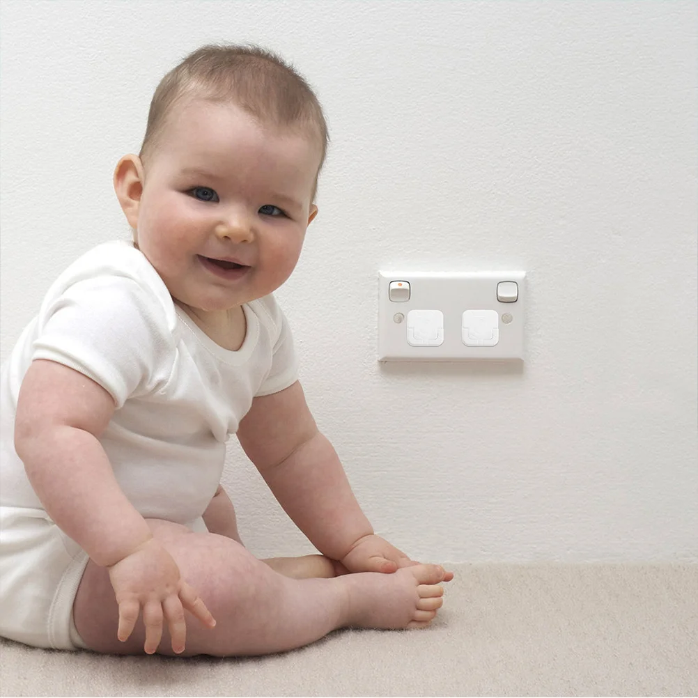 15Pcs Electrical Outlet Covers Baby Proofing Safety Socket Protector Plug Caps Childproof Home Safety Kit Baby Proofing Kit