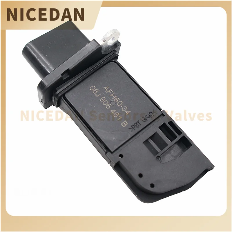 06J906461B Mass Air Flow Sensor Meter For Beetle Jetta Passat Audi VW Volkswagen AFH60-34 AFH6034 Cars Accessories view 2