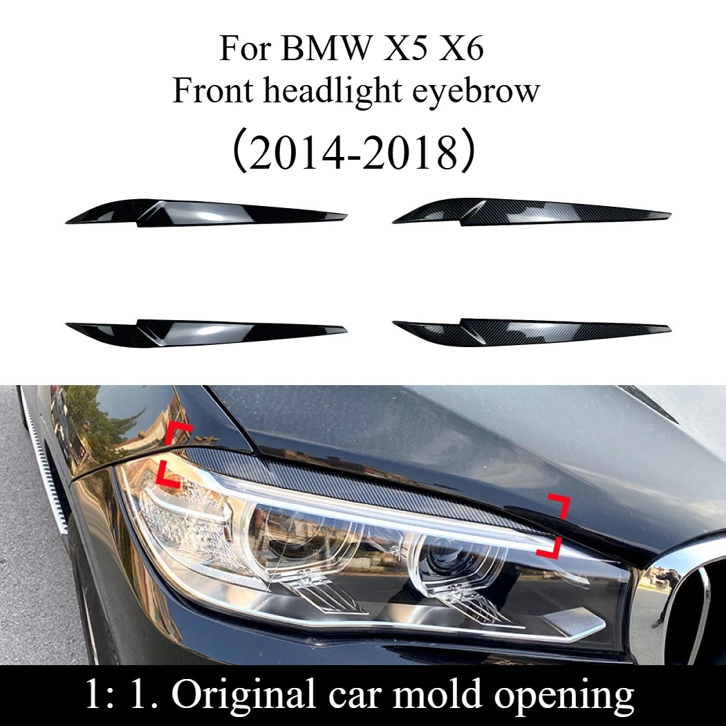 

Подходит для BMW bmw x5 x6 f15 f16 2014-18 легких фар для бровей, автомобильных наклеек, аксессуаров для модификации внешней части