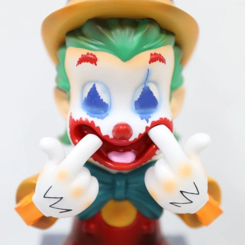 Pinocchio Clown Doll Ornaments Trend Doll Decorative Art Hand-Made Tide Doll Toy Gk Model Surrounding Crafts Toys Festival Gifts