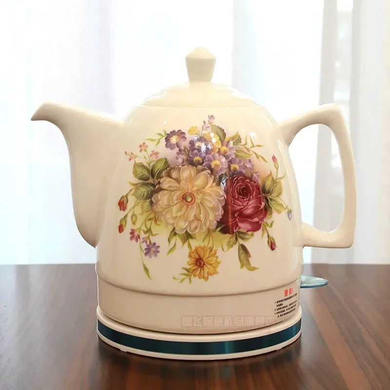 Théière en porcelaine bouilloire de cuisine rustique oriental peint à Théière en porcelaine bouilloire de cuisine rustique oriental peint à