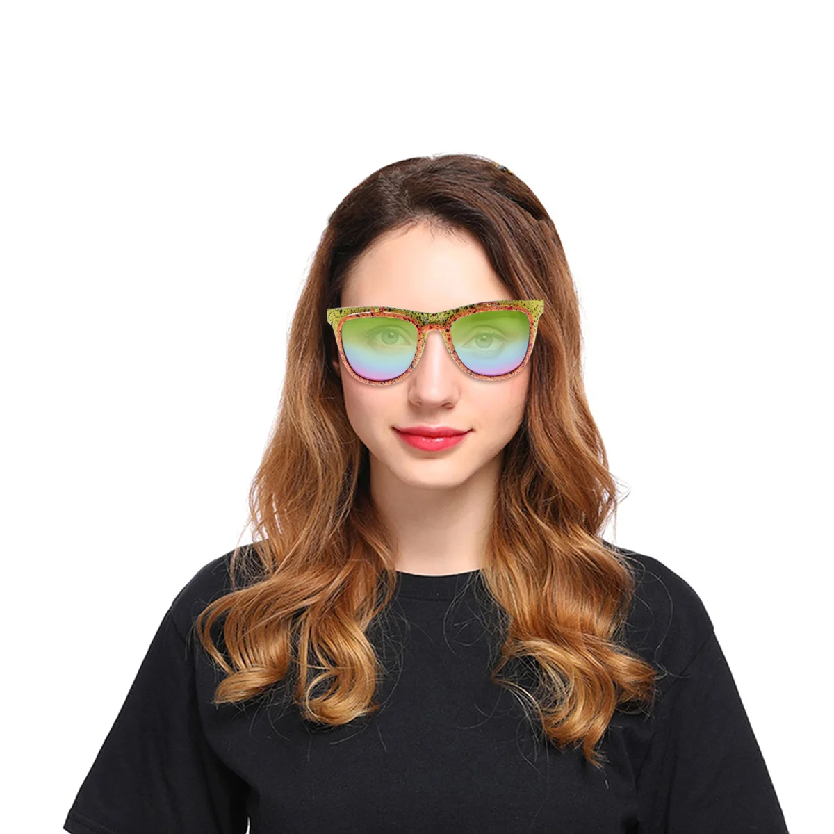 

Double Layer Flip Sunglasses Eyeglasses Novelty Funny Party Accessories Costume Prop Halloween Christmas Carnival Decorations