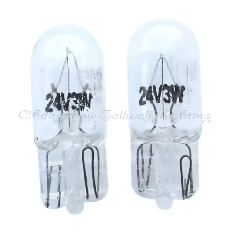 Free Shipping 24v 3w T10 auto Lamps Bulbs B100 2025-03