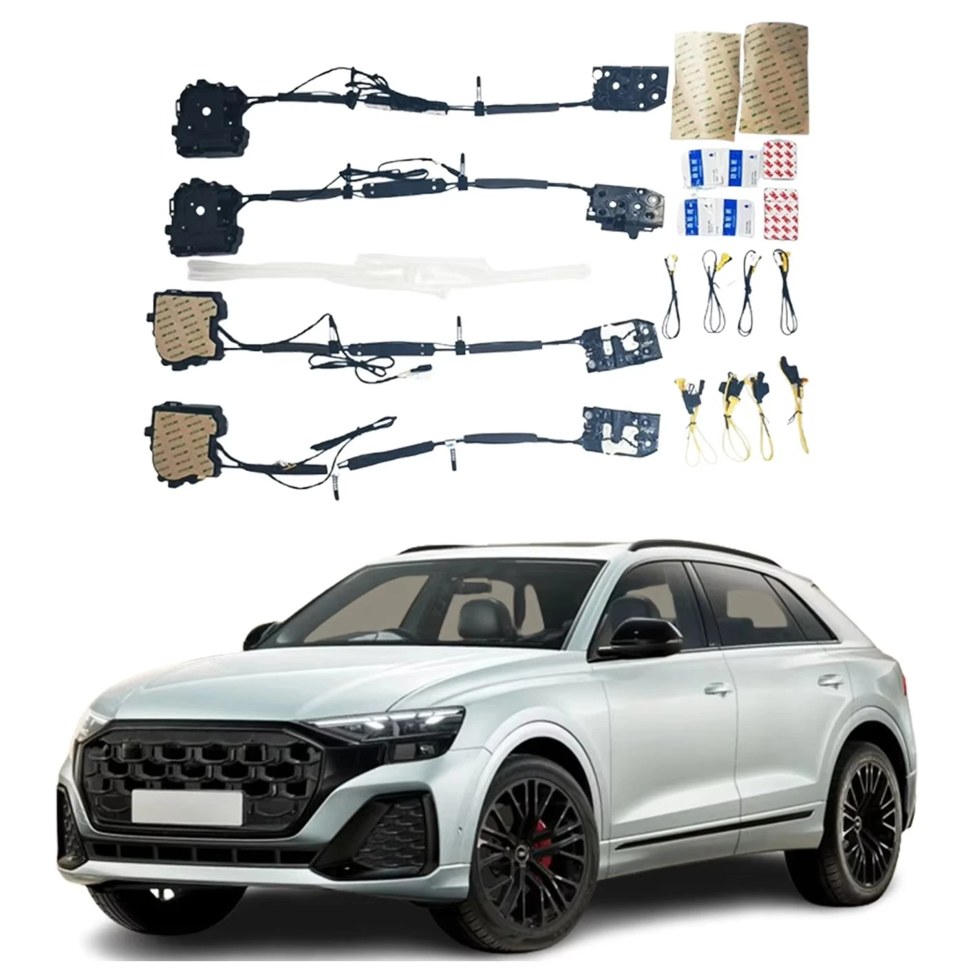 

На заказ для A6 C8 A8 D4 Q8 электрическая всасывающая дверь мягкое закрытие двери автомобиля автоматический дверной замок