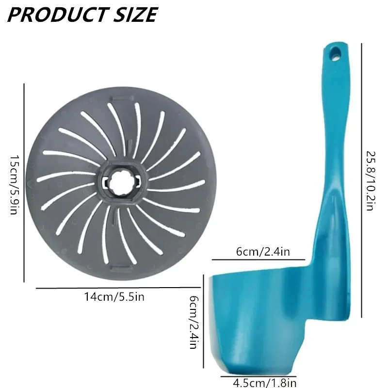 خلاط خلاط طعام شفرة حامي غطاء ل Vorwerk Thermomix بيمبي TM5 TM6 TM21 TM31 مع ملعقة دوارة مكشطة #2
