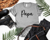 Papa T Shirt Dad Joke Daddy Happy Fathers Day For Father SweaT Life Is Best