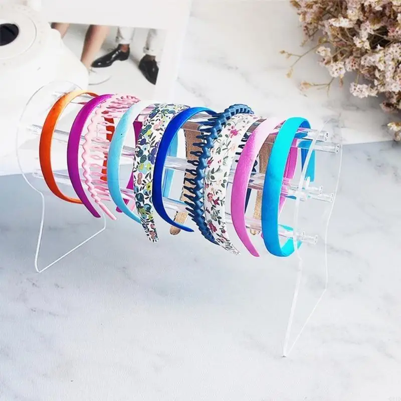 

Clear Acrylic Headband Organizers Stand Holder For Jewelry Display And Storage