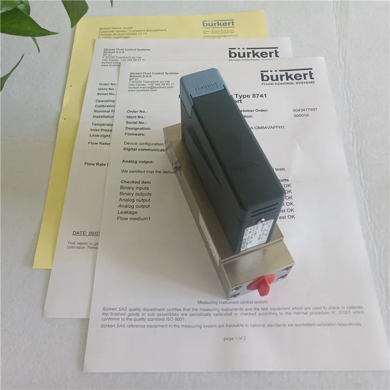 Burkert8741 Flow Meter Baode/Baodi Gas Mass Flow Controller MFC