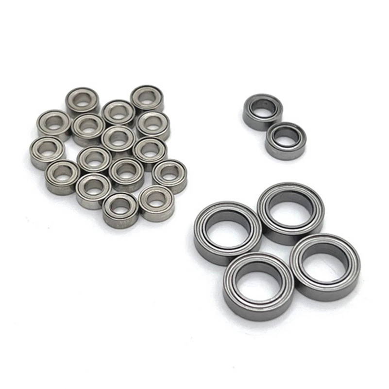 FMS FCX24 22pcs Steel Ball Bearing Set 3x6x2.5 4x7x2.5 7x11x3 1/24 RC Crawler Car Upgrade Parts Spare Accessories