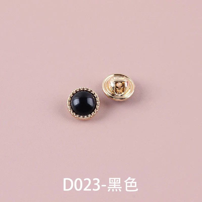 Kleurrijke Schacht Knoppen 11mm Ronde Metalen Hars Schacht Knoppen Shirt Vest Jas Knoppen DIY Kleding Accessoires 100 stk/partij